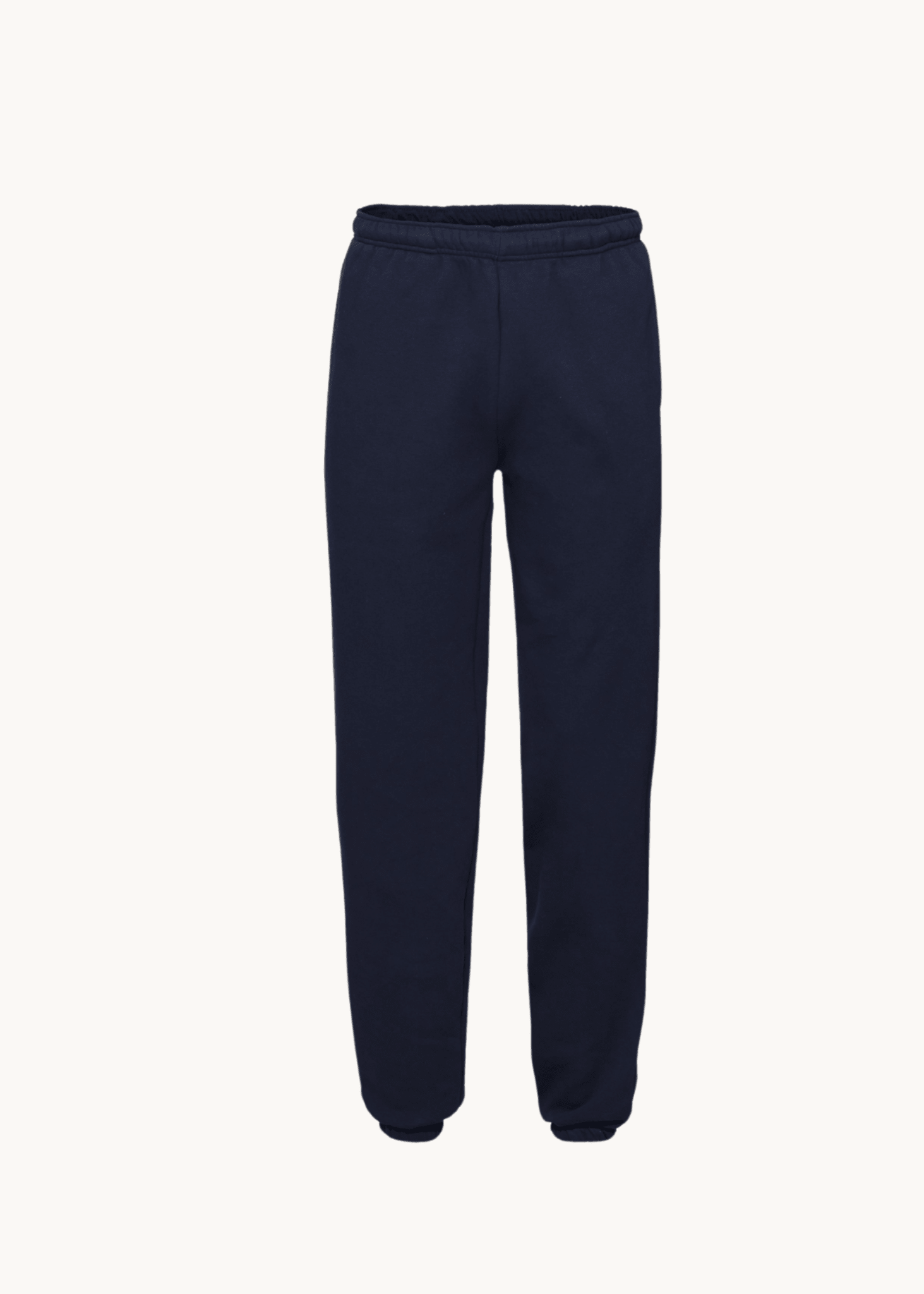 Joggingbukser Med Elastik - Navy - ByStenholt.dk