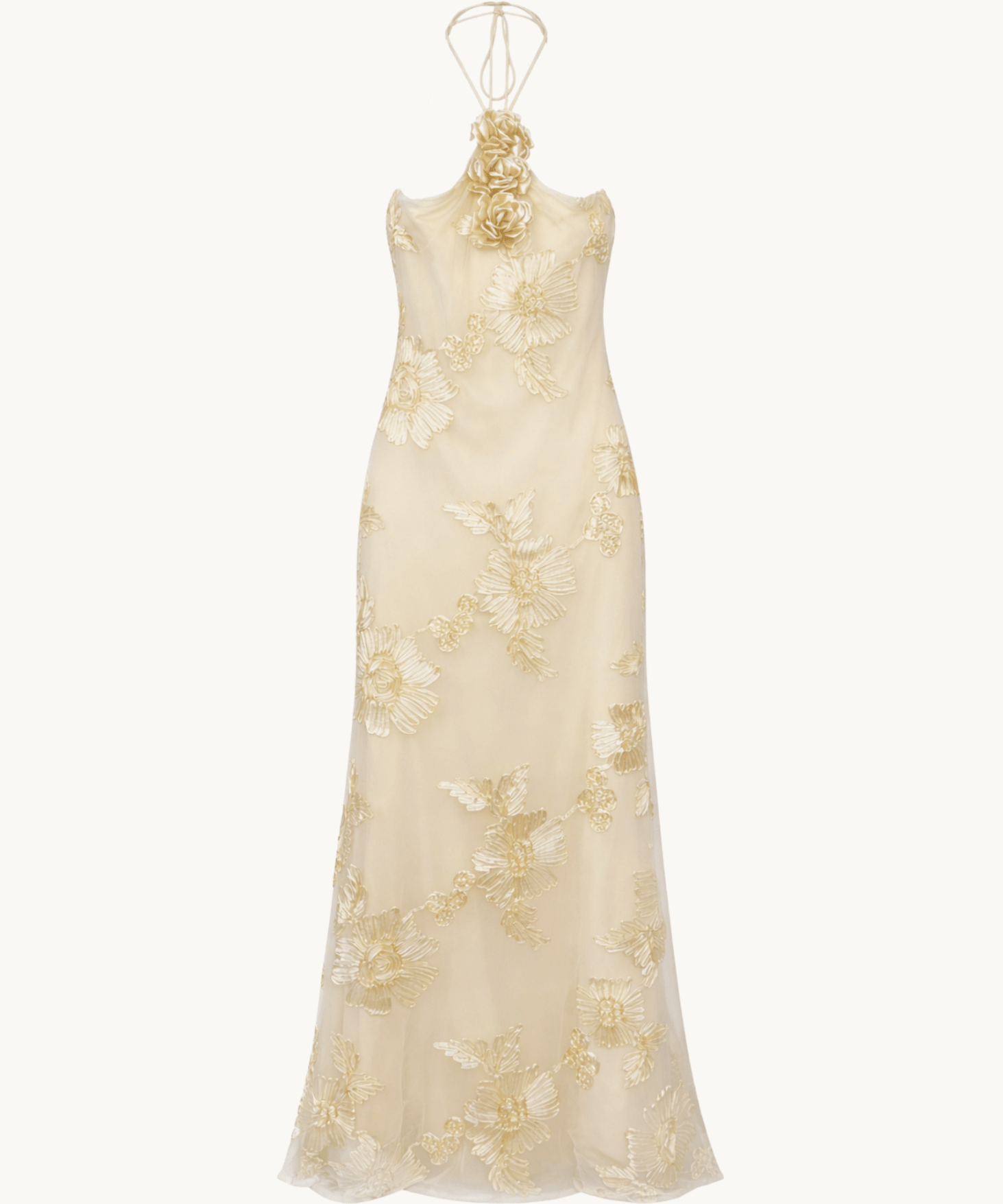 Josefine Maxi Kjole - Smørgul - ByStenholt.dk