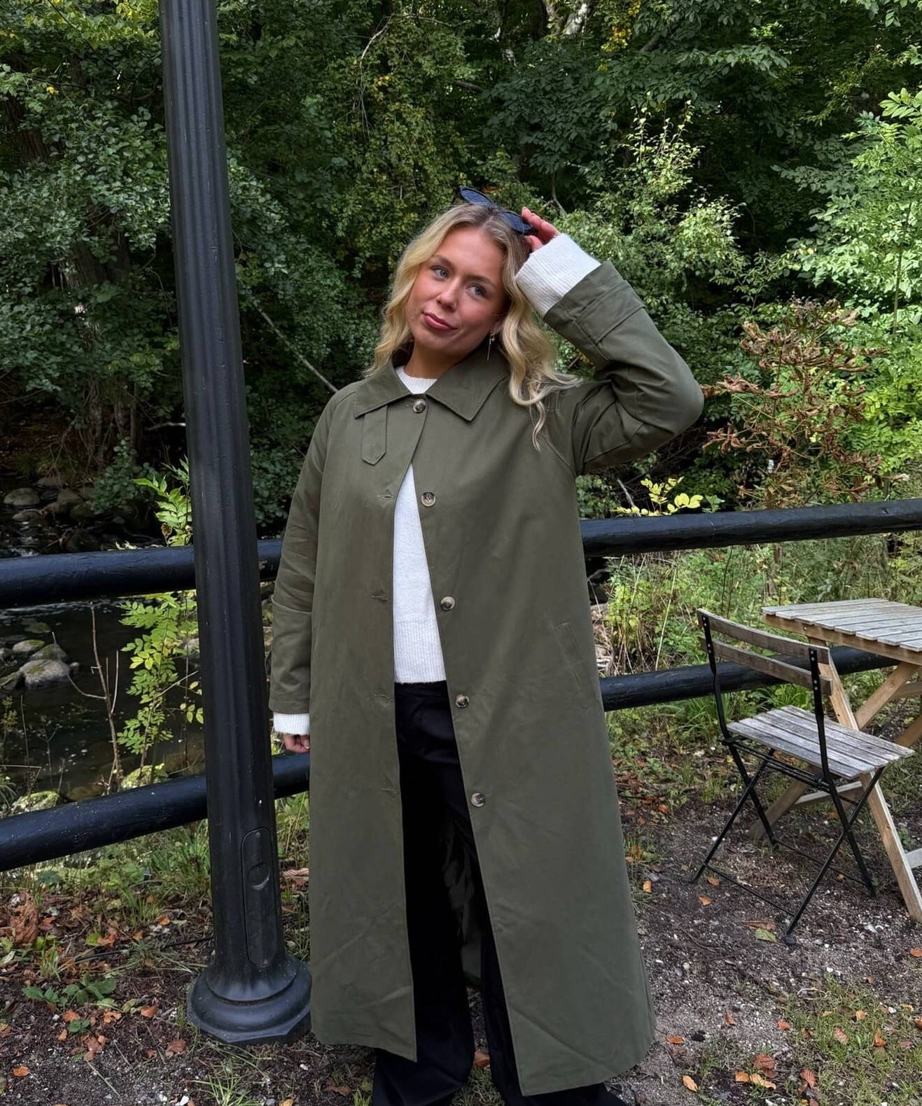 Klassisk Trenchcoat - Khaki - ByStenholt.dk