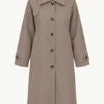 Klassisk Trenchcoat - Taupe - ByStenholt.dk