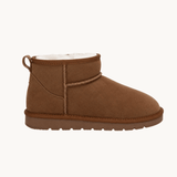 Korte Deluxe Bamsestøvler - Camel - ByStenholt.dk