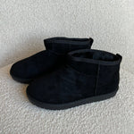 Korte Luna Bamsestøvler - Sort - ByStenholt.dk