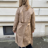 Lang Trenchcoat - Beige - ByStenholt.dk