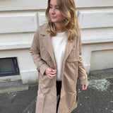 Lang Trenchcoat - Beige - ByStenholt.dk