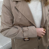 Lang Trenchcoat - Beige - ByStenholt.dk