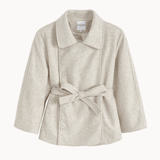 Linea Belted Coat - Beige - ByStenholt.dk