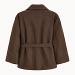 Linea Belted Coat - Brun - ByStenholt.dk