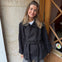 Linea Belted Coat - Sort - ByStenholt.dk