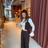 Liva Fitted Strik - Beige - ByStenholt.dk