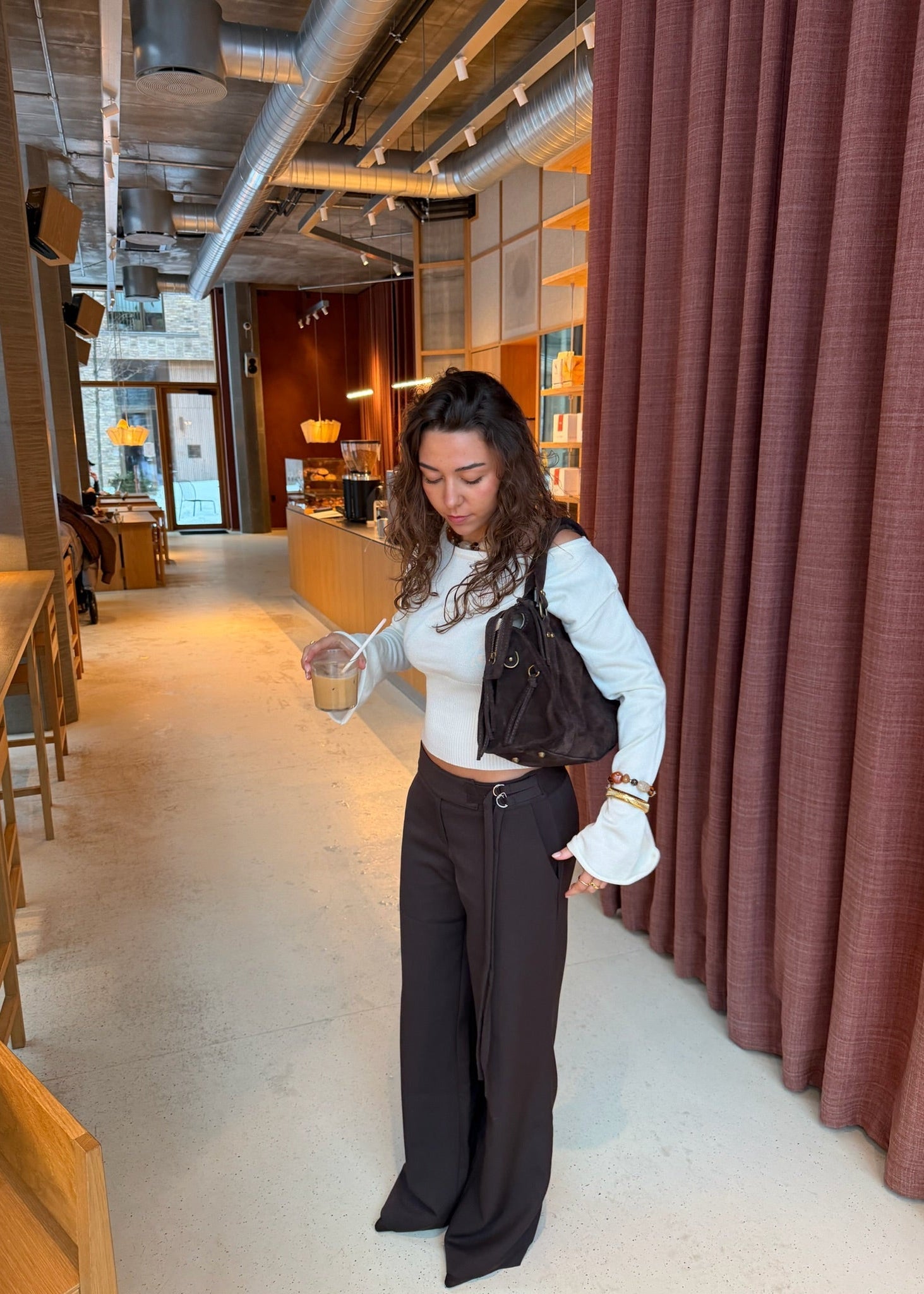 Liva Fitted Strik - Beige - ByStenholt.dk