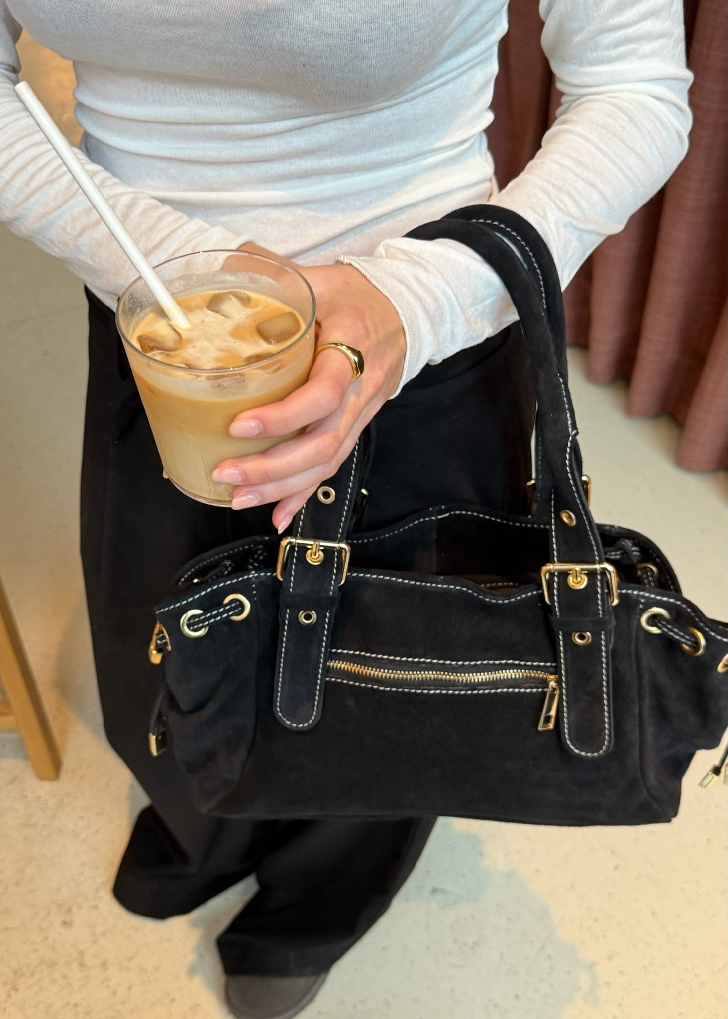 London Ruskind Taske - Sort - ByStenholt.dk