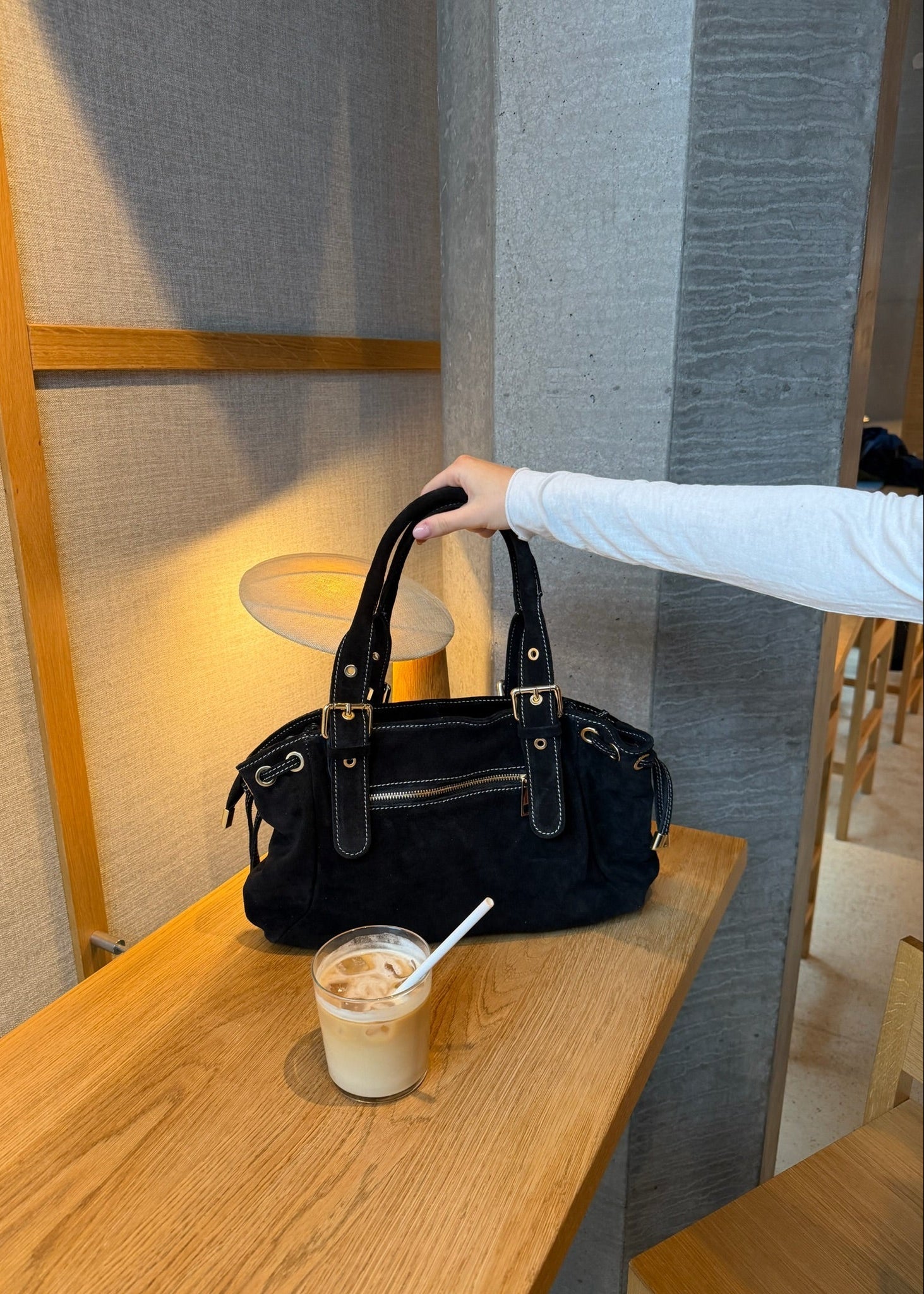 London Ruskind Taske - Sort - ByStenholt.dk