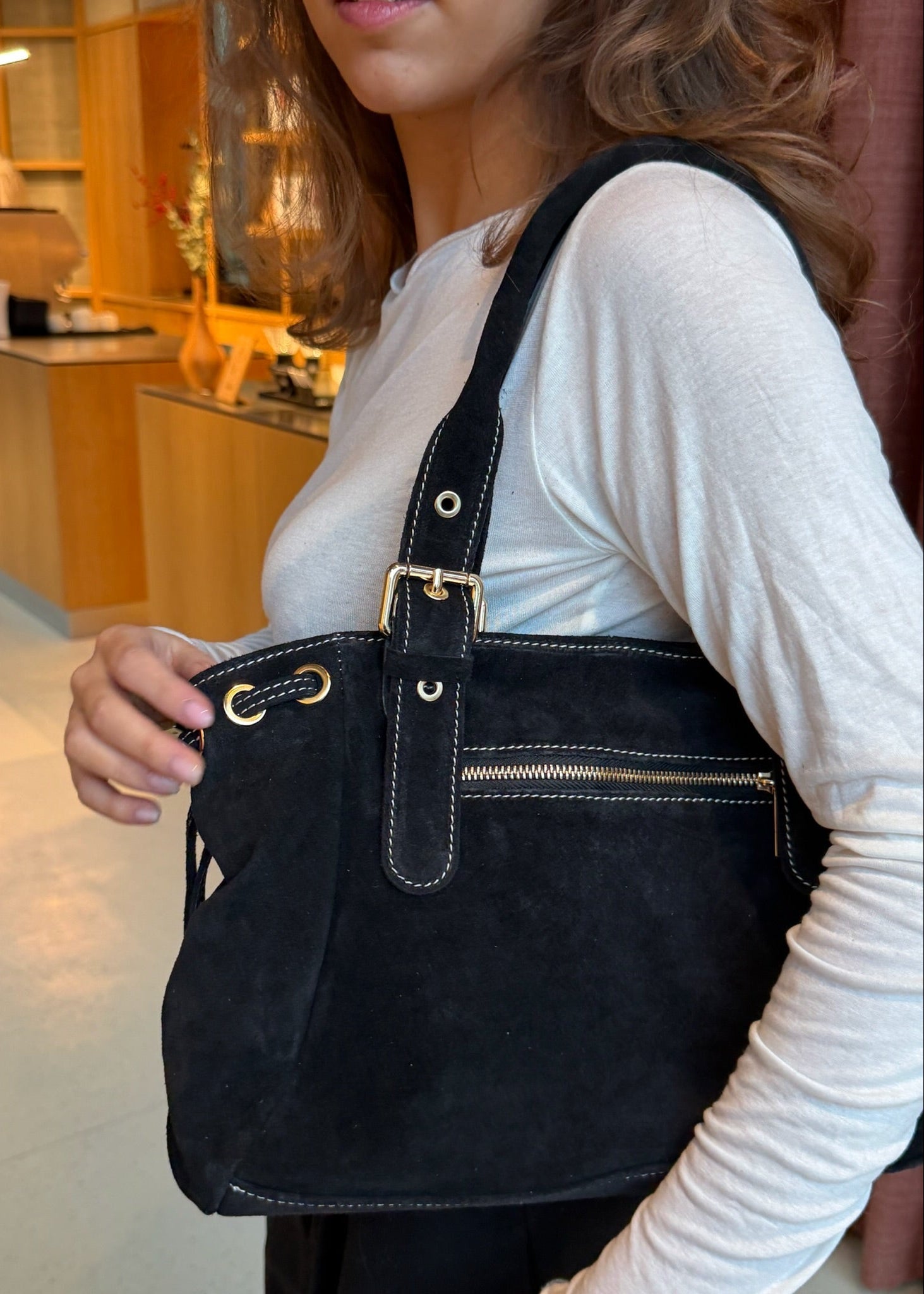 London Ruskind Taske - Sort - ByStenholt.dk