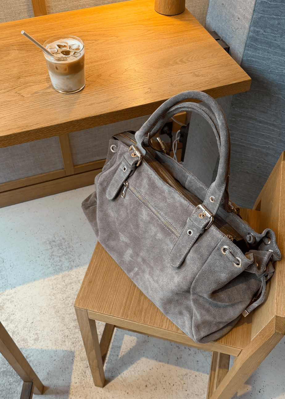 London Ruskind Taske - Taupe - ByStenholt.dk