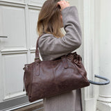 London Taske - Mørkebrun - ByStenholt.dk