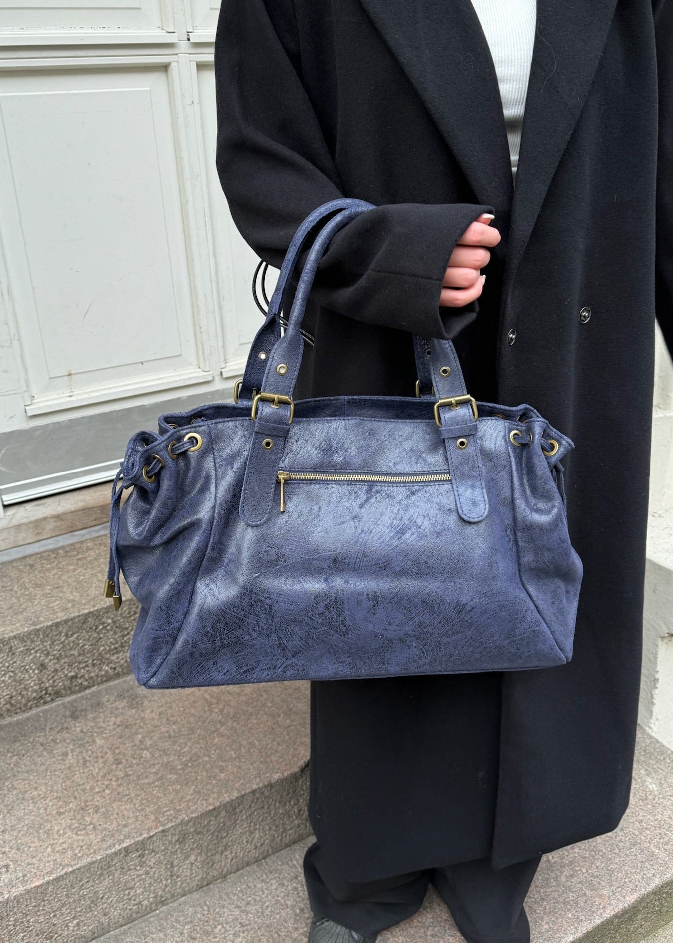 London Taske - Navy - ByStenholt.dk