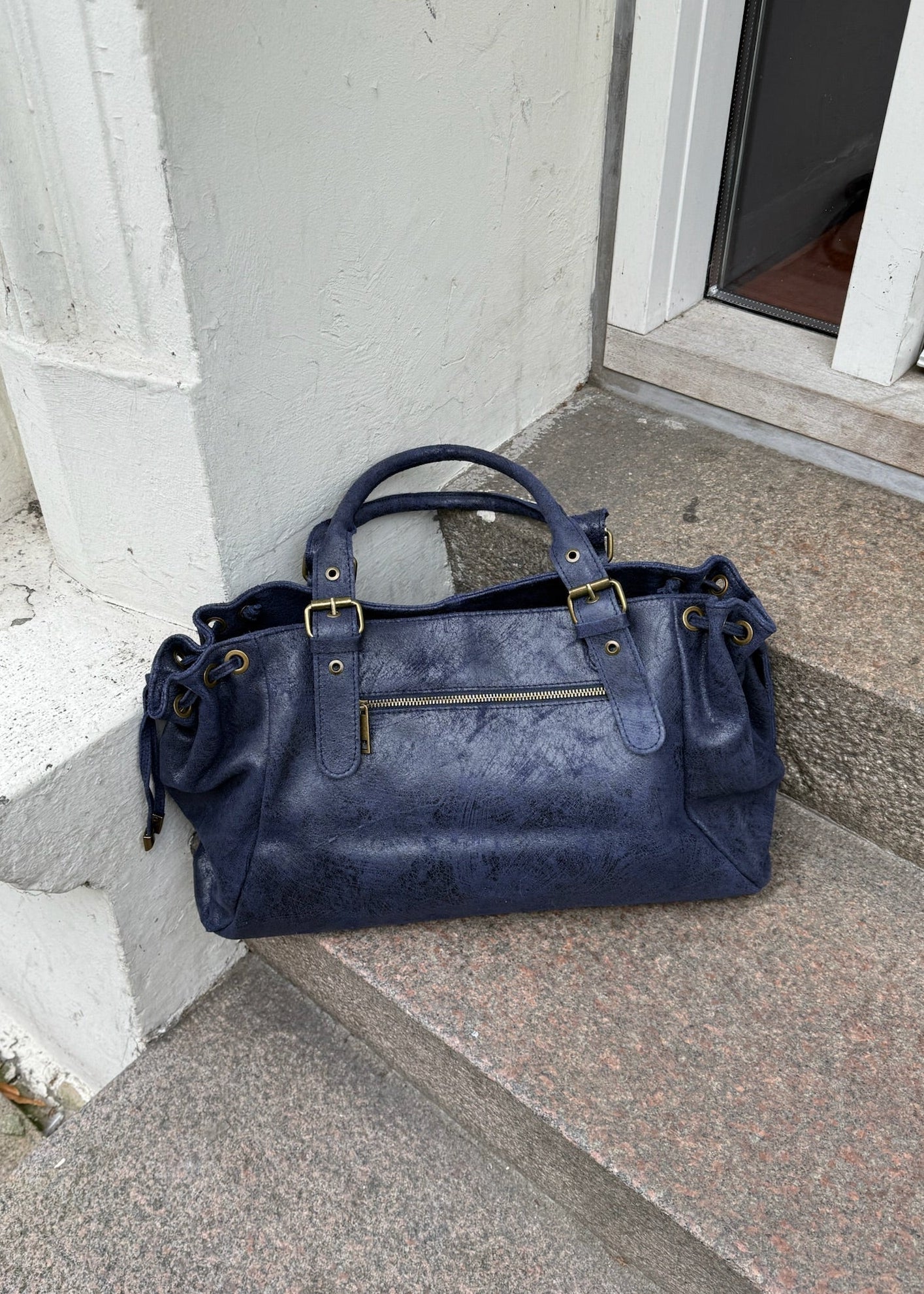 London Taske - Navy - ByStenholt.dk