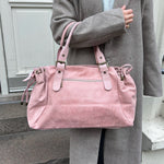 London Taske - Sart Lyserød - ByStenholt.dk