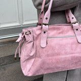 London Taske - Sart Lyserød - ByStenholt.dk