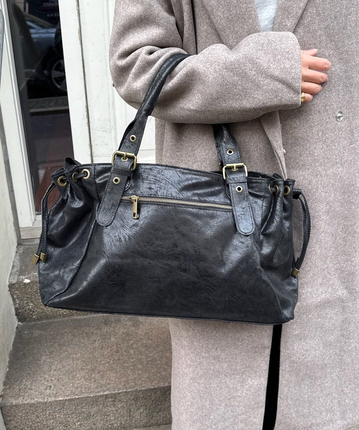 London Taske - Sort - ByStenholt.dk