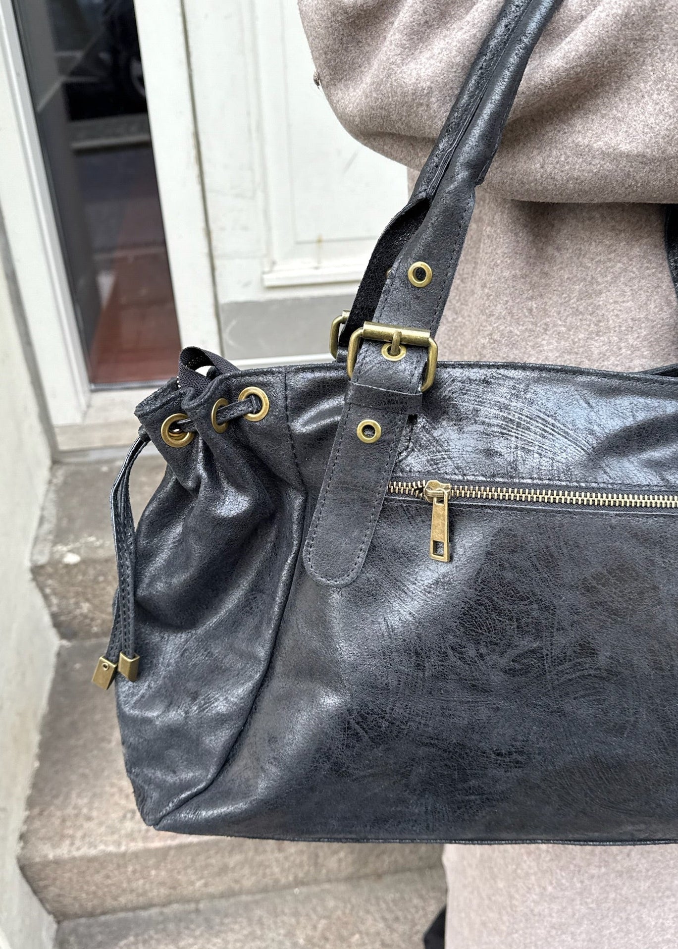 London Taske - Sort - ByStenholt.dk