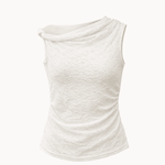 Lucca Twisted Top - Hvid - ByStenholt.dk