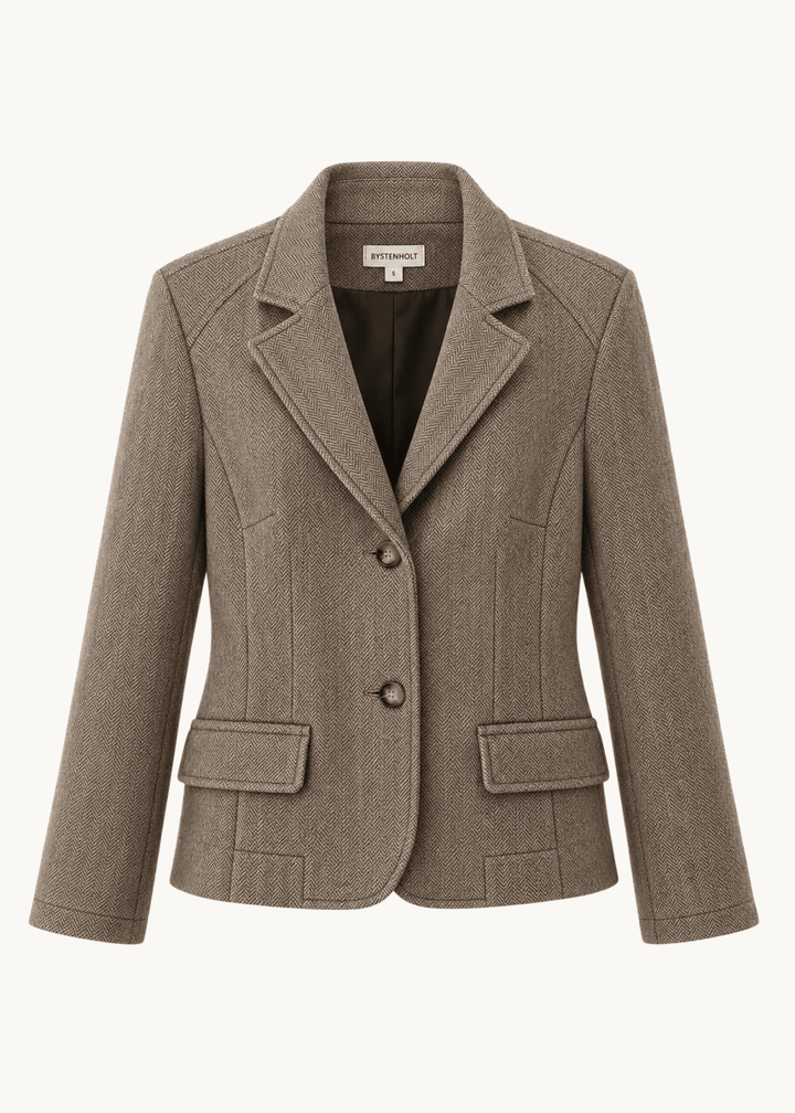 Mae Fitted Blazer - Beige - ByStenholt.dk