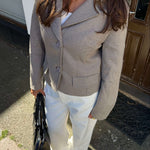 Mae Fitted Blazer - Beige - ByStenholt.dk