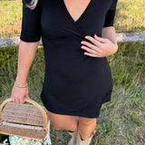 Maebe Kjole - Sort - ByStenholt.dk