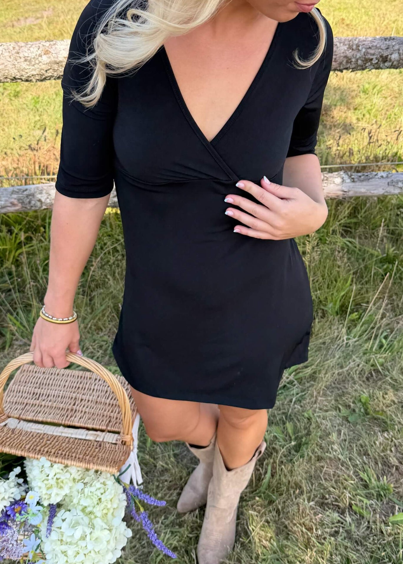 Maebe Kjole - Sort - ByStenholt.dk