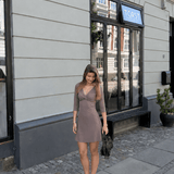 Maebe Kjole - Taupe - ByStenholt.dk