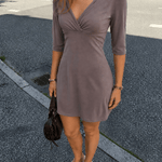Maebe Kjole - Taupe - ByStenholt.dk