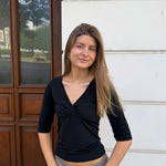 Maebe Top - Sort - ByStenholt.dk