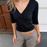 Maebe Top - Sort - ByStenholt.dk