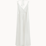 Maja Maxi Kjole - Hvid - ByStenholt.dk