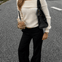 Maya Off Shoulder Strik - Creme - ByStenholt.dk