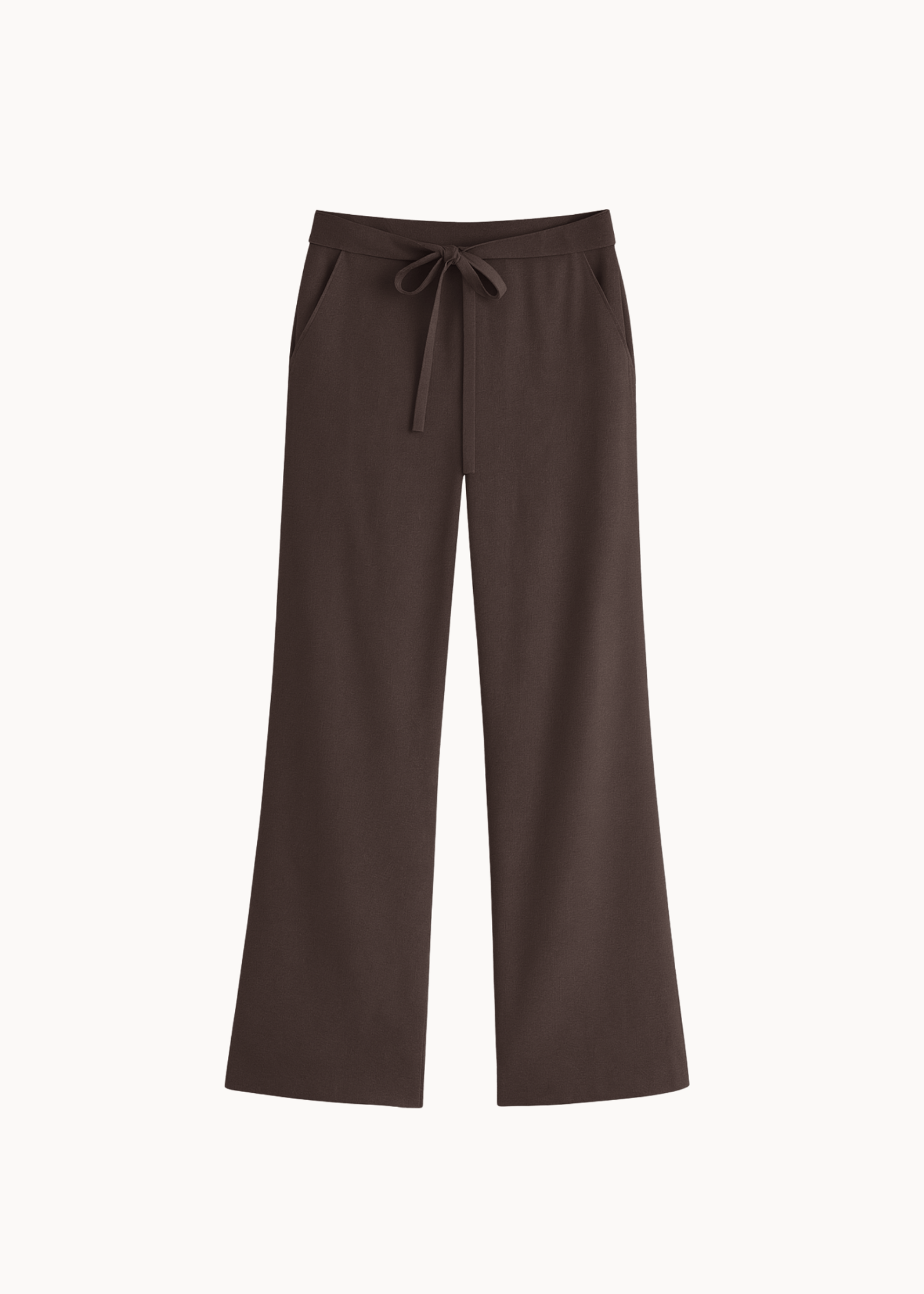 Milu Bukser med Bindebælte - Chokolade brun - ByStenholt.dk