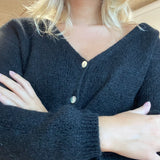 Mohair Cardigan - Sort - ByStenholt.dk
