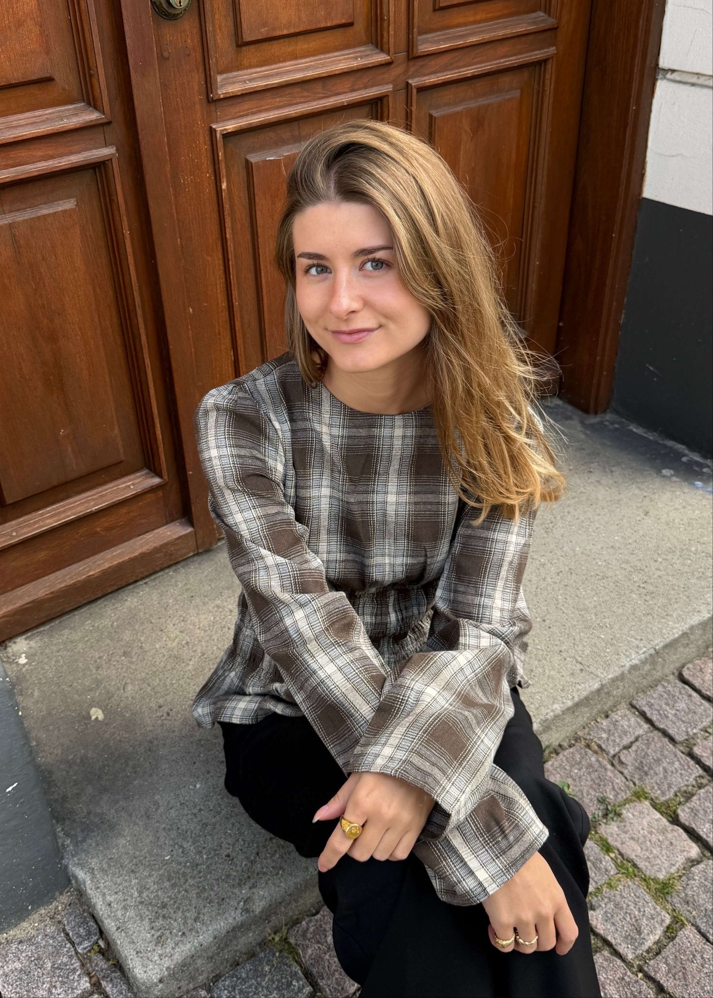 Nellie Ternet Bluse - ByStenholt.dk