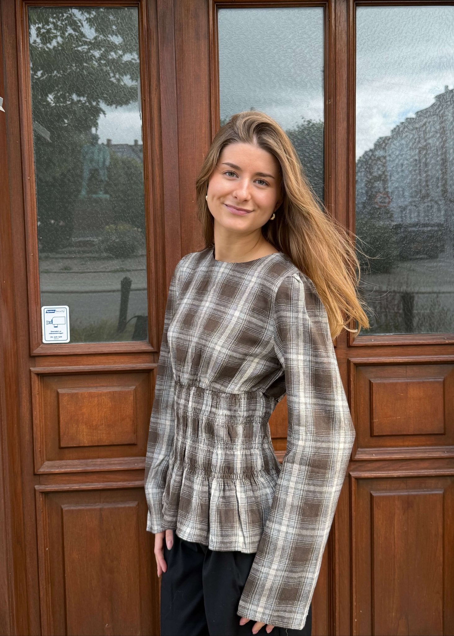 Nellie Ternet Bluse - ByStenholt.dk