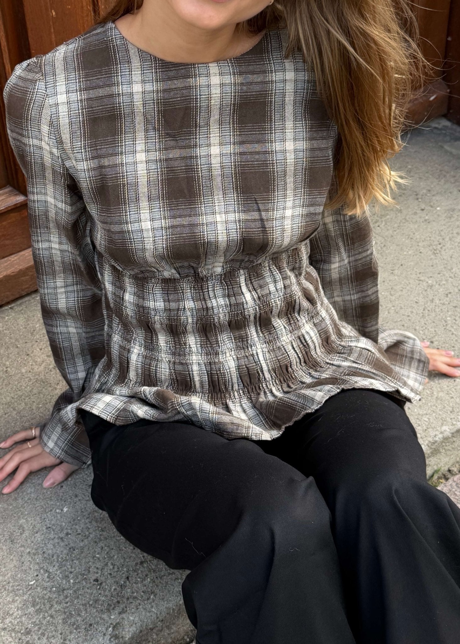 Nellie Ternet Bluse - ByStenholt.dk