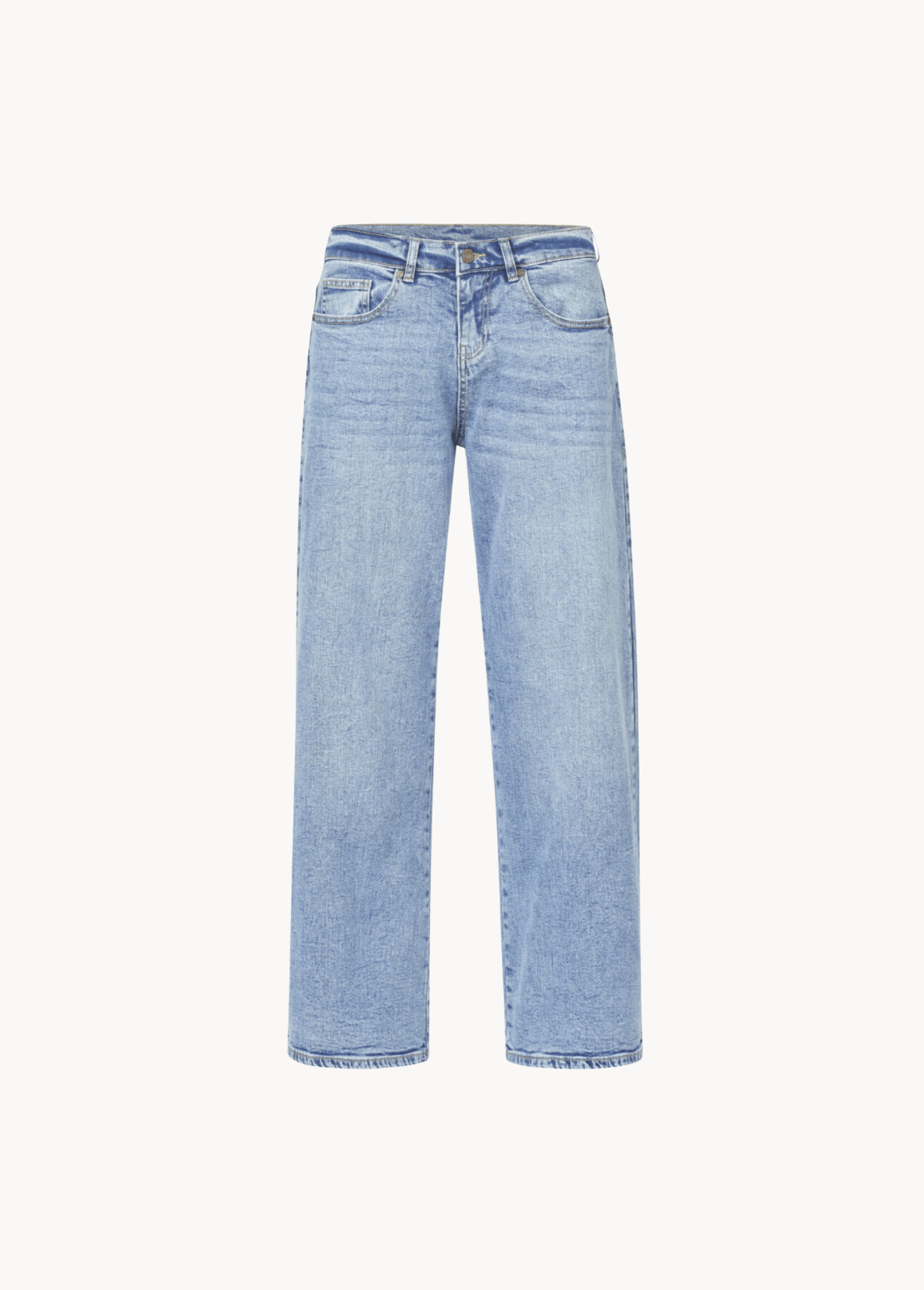 Noa low waist Jeans - Blå - ByStenholt.dk