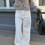 Nola Jeans - Hvid - ByStenholt.dk