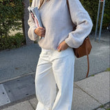 Nola Jeans - Hvid - ByStenholt.dk