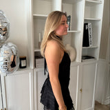 Nora Flair Mini Kjole - Sort - ByStenholt.dk