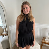 Nora Flair Mini Kjole - Sort - ByStenholt.dk