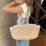 Nora Flettet Taske - Beige - ByStenholt.dk