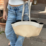 Nora Flettet Taske - Beige - ByStenholt.dk