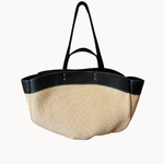 Nora Flettet Taske - Sort - ByStenholt.dk