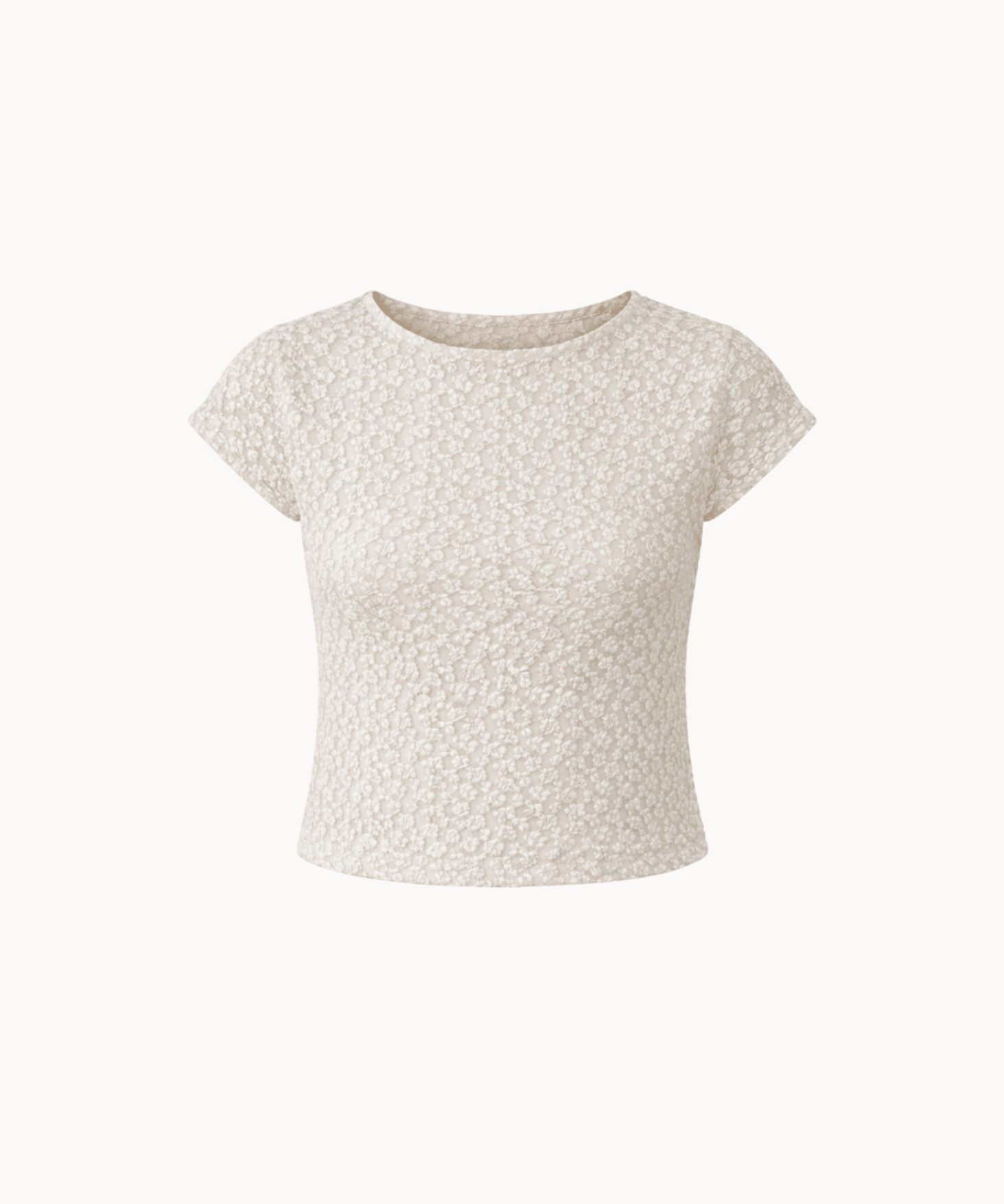 Norma Blonde T-shirt - Beige - ByStenholt.dk